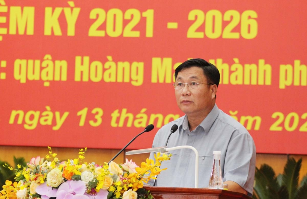 Ứng cử viên đại biểu HĐND thành phố sẽ nỗ lực xây dựng quận Hoàng Mai phát triển theo hướng văn minh, hiện đại