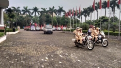 Hoàng Mai ra quân cao điểm các hoạt động đảm bảo trật tự đô thị chào đón SEA Games 31
