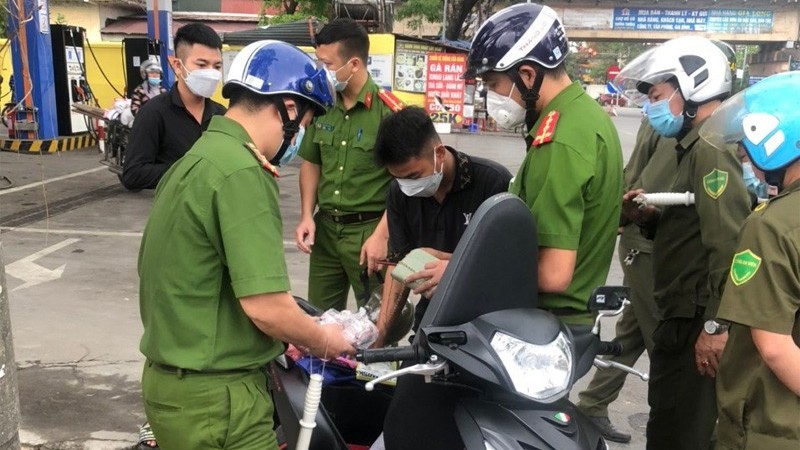 Ban Chỉ đạo 197 huyện Đông Anh triển khai cao điểm đảm bảo trật tự đô thị trước thềm SEA Games 31