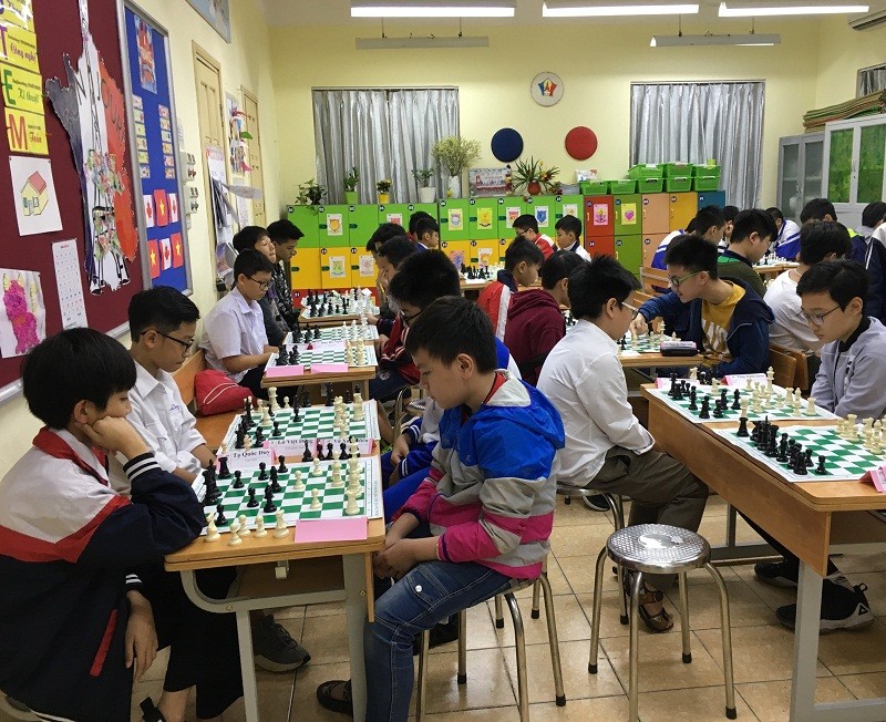 124 nghìn kỳ thủ tham gia giải cờ vua học sinh phổ thông toàn quốc năm 2022