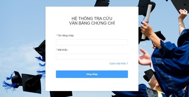 Xây dựng hệ thống tra cứu thông tin văn bằng, chứng chỉ, hạn chế gian lận