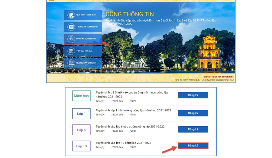 Sở GD&ĐT Hà Nội hướng dẫn chi tiết nhập học trực tuyến vào lớp 10 năm 2021