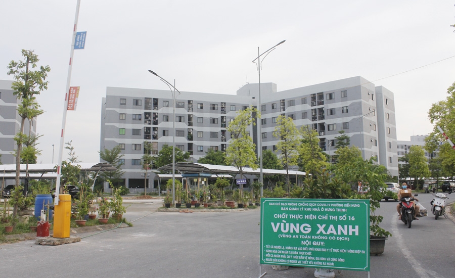 Cư dân chung cư đồng lòng bảo vệ “vùng xanh”