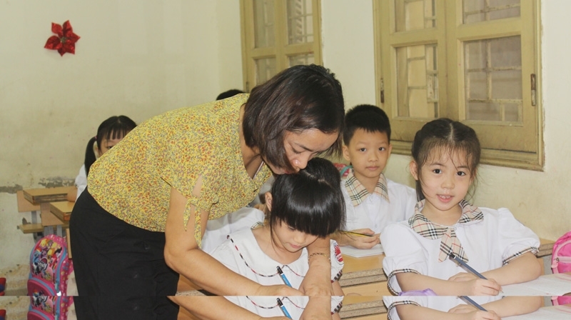 Học sinh lớp 1 tự tin, nổi trội hơn khi học chương trình giáo dục phổ thông mới