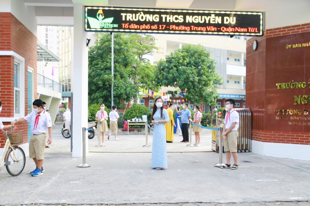 le khai giang dac biet cua hoc sinh truong thcs nguyen du