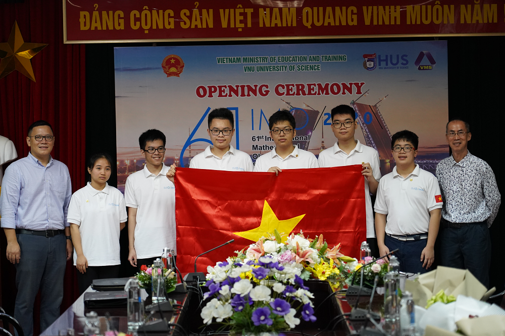 6 thí sinh Việt Nam thi Olympic Toán quốc tế lần thứ 61