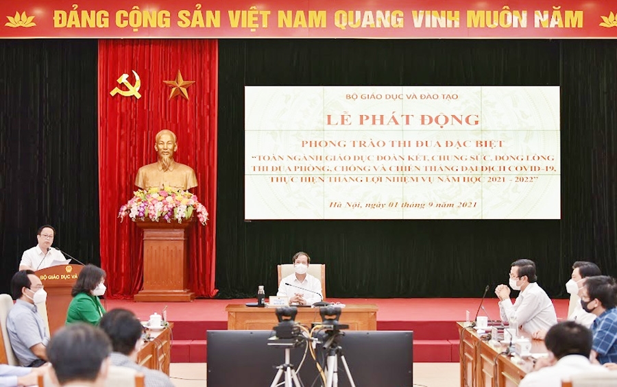 Ngành Giáo dục phát động phong trào thi đua phòng chống dịch Covid-19