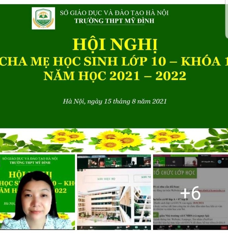 Trường THPT Mỹ Đình sẵn sàng bước vào năm học mới