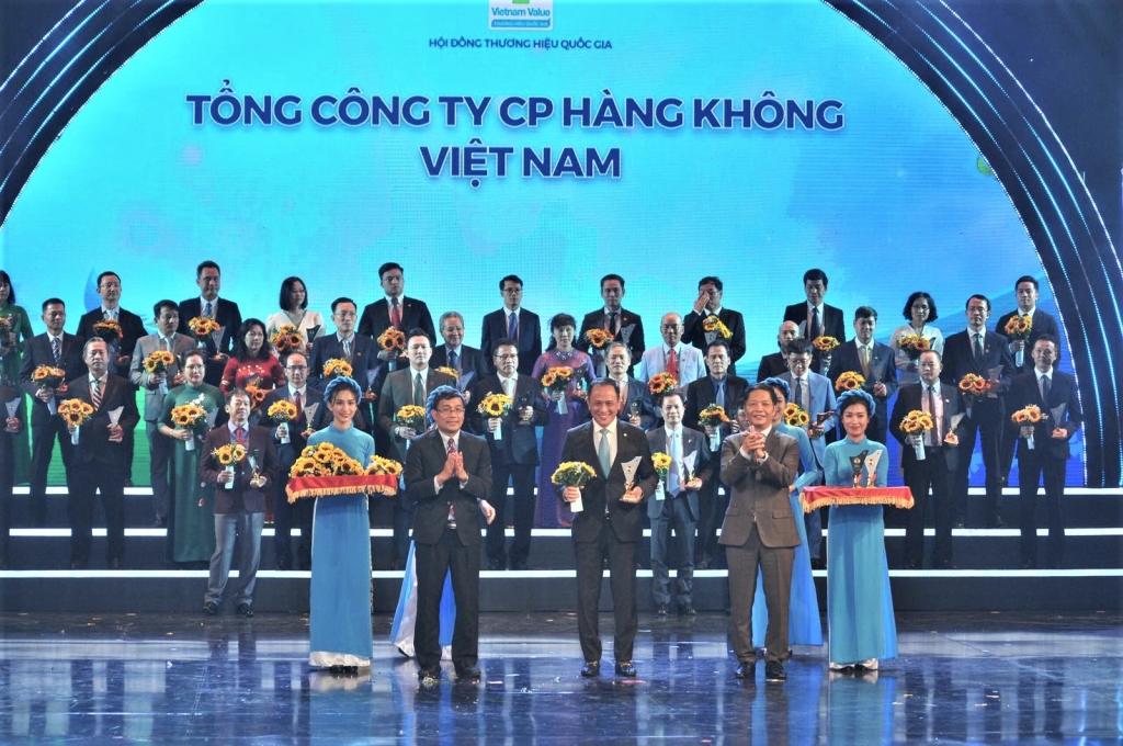Vietnam Airlines là hãng hàng không duy nhất đạt Thương hiệu quốc gia Việt Nam năm 2020