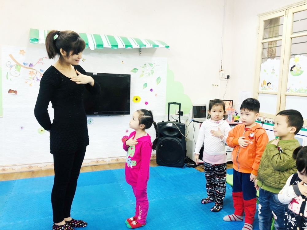 Dành trọn yêu thương cho trẻ mầm non