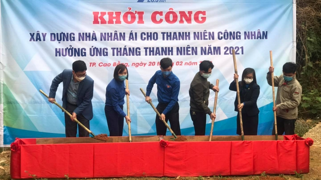 Khởi công xây dựng “Ngôi nhà 100 đồng” tặng thanh niên hoàn cảnh khó khăn