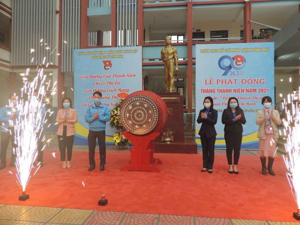 Thanh niên Hoàng Mai tự hào truyền thống Đoàn TNCS Hồ Chí Minh