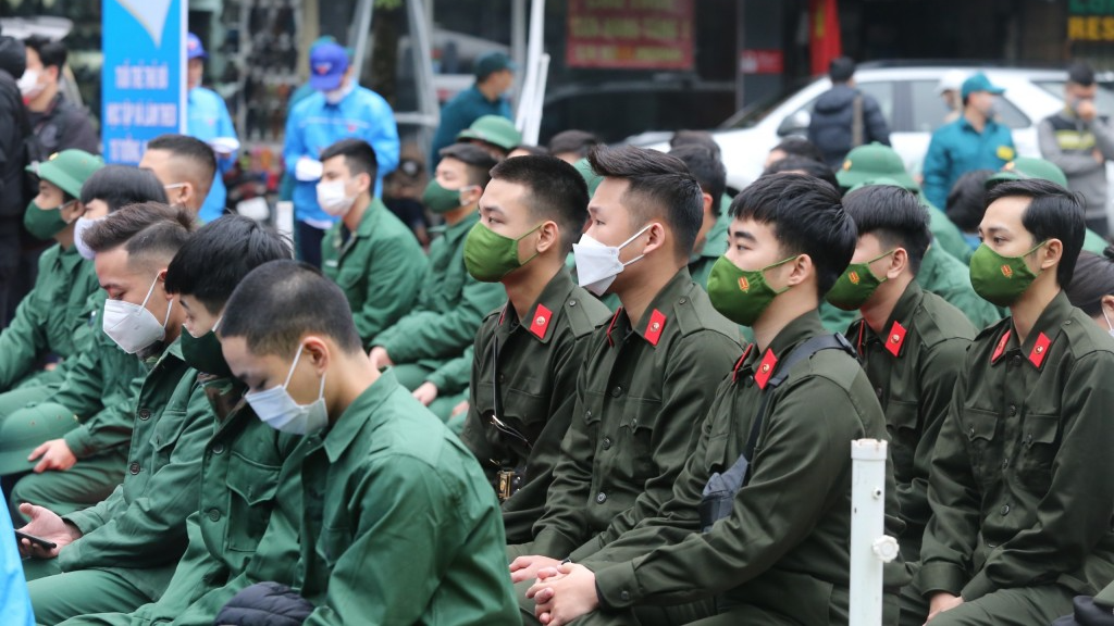 Năm 2022 Hà Nội có 4370 tân binh lên đường nhập ngũ 