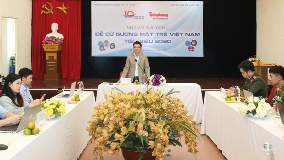 Chương trình giao lưu trực tuyến với các đề cử Giải thưởng Gương mặt trẻ Việt Nam tiêu biểu 2020