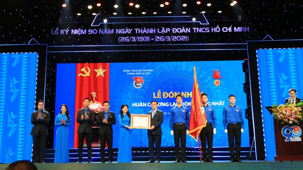 Đoàn Thanh niên thành phố Hà Nội đón nhận phần thưởng cao quý của Đảng, Nhà nước 