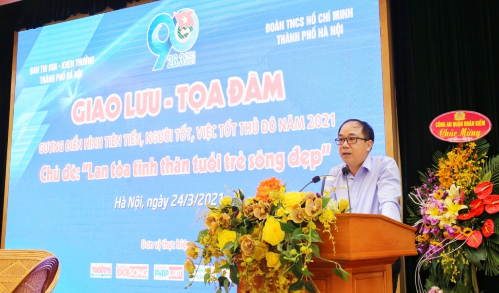 Đồng chí Nguyễn Mạnh Hưng, Tổng biên tập báo Tuổi trẻ Thủ đô 