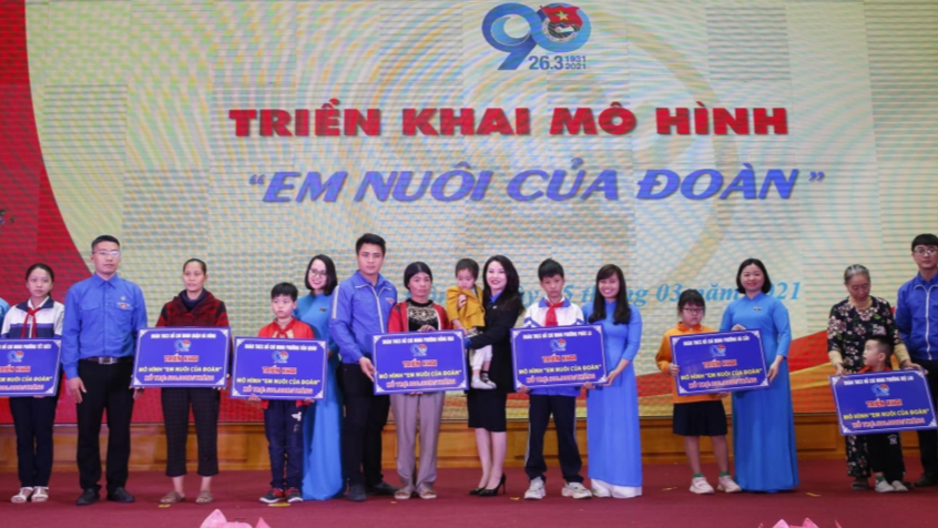 Những đứa “em nuôi” đặc biệt của Đoàn