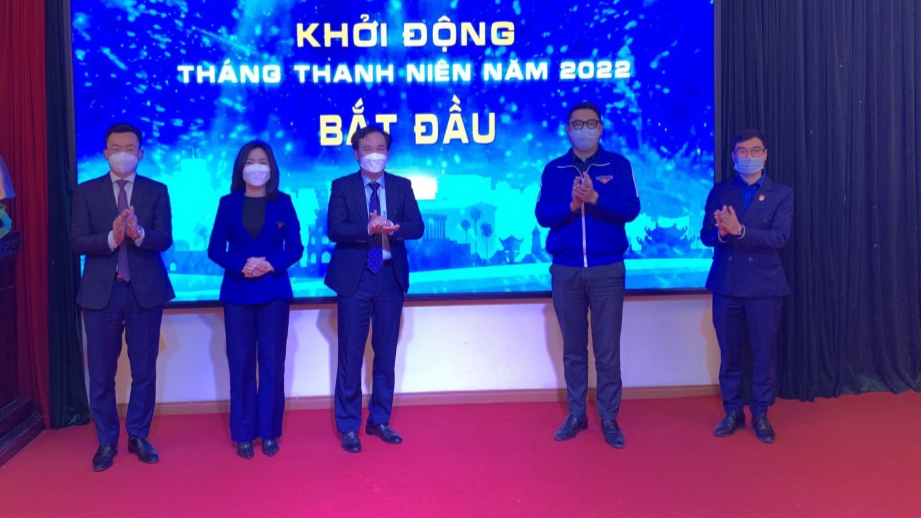 Lễ khởi động Tháng Thanh niên 2022 của tuổi trẻ quận Tây Hồ 