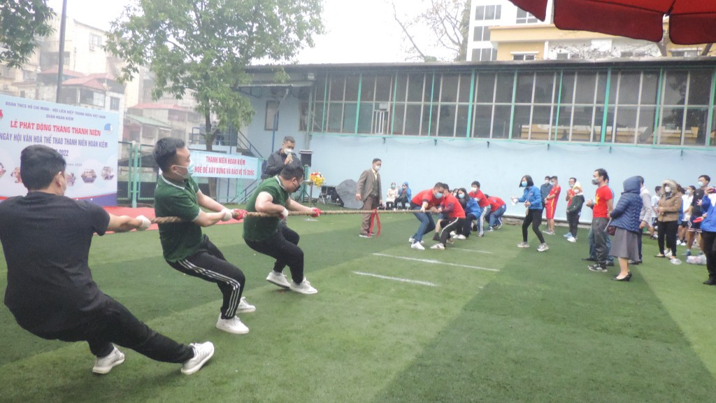 Tuổi trẻ Hoàn Kiếm tham gia Ngày hội văn hóa thể thao