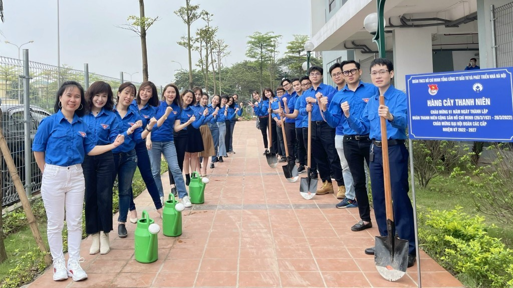 Tuổi trẻ HADICO tại lễ ra quân Tháng Thanh niên 