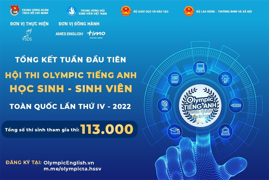 Olympic tiếng Anh sân chơi hấp dẫn dành cho bạn trẻ