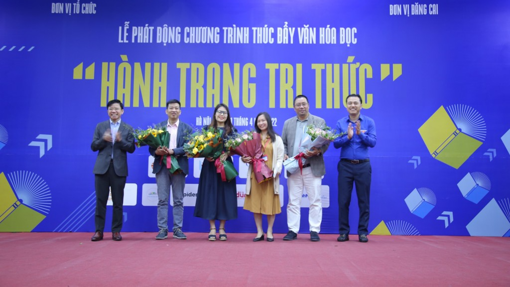 Chương trình được tổ chức nhằm thúc đẩy văn hóa đọc trong bạn trẻ 