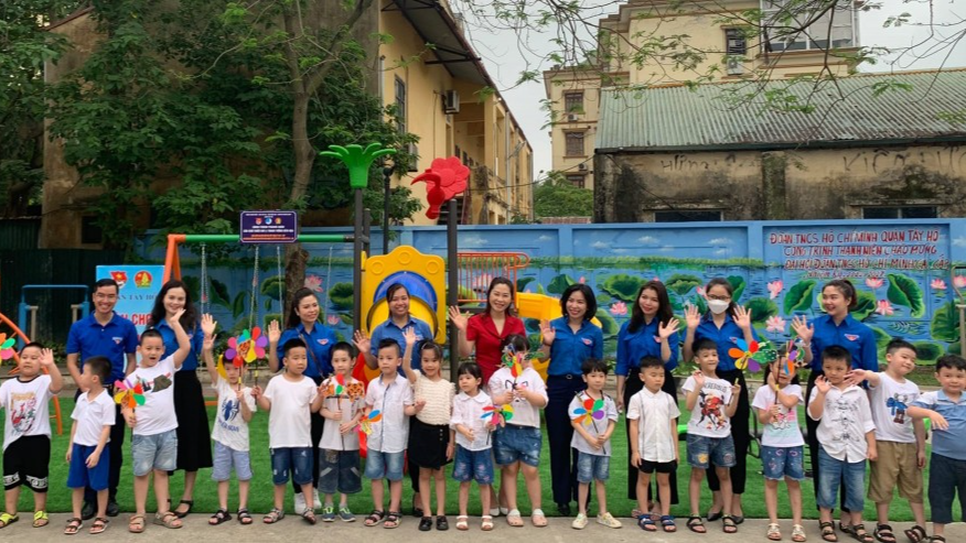 Đây là hoạt động thiết thực của tuổi trẻ quận Tây hồ chào mừng những ngày lễ lớn của Thủ đô, đất nước