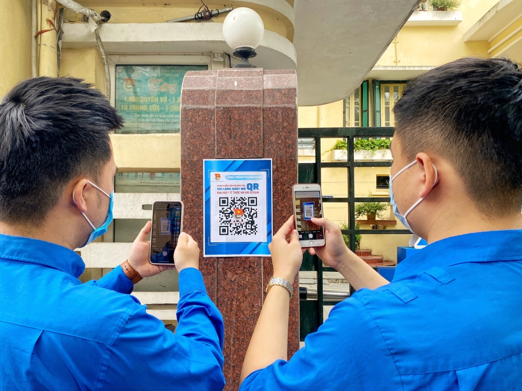 Với mã QR code giúp việc tuyên truyền bầu cử và khai báo y tế dễ dàng, thuận lợi hơn