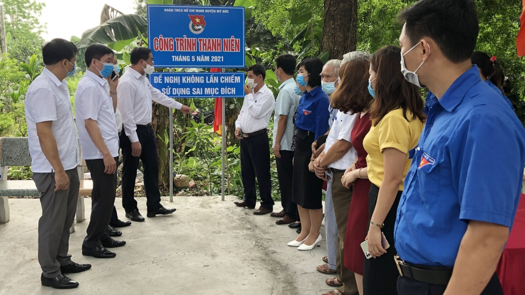 Lễ khánh thành công trình Thanh niên tháng 5