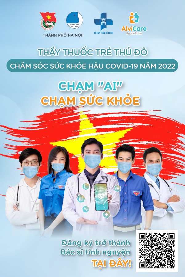 Cùng Thành đoàn Hà Nội chăm sóc sức khỏe hậu COVID-19 cho người dân