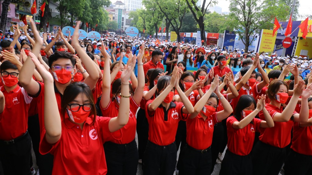 Đông đảo bạn trẻ tham gia Festival Thanh niên Đông Nam Á