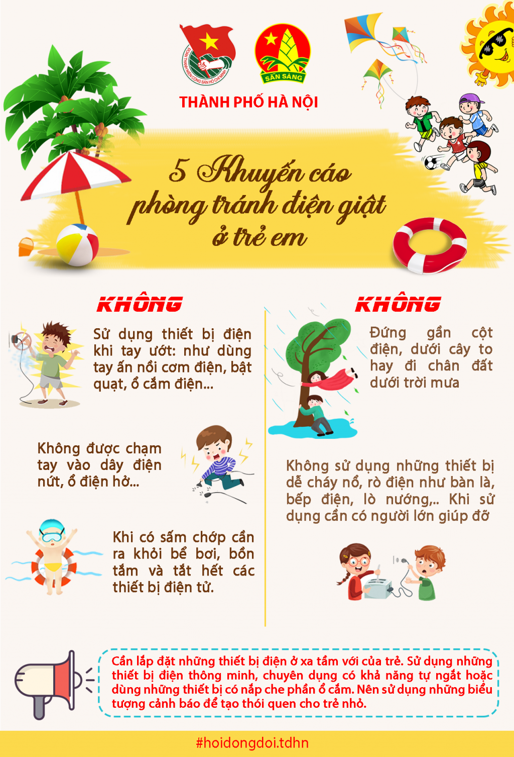 [infographic] “Bí quyết” phòng chống tai nạn thương tích