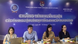 Huấn luyện 80 tình nguyện viên dạy tiếng Anh cấp Trung ương