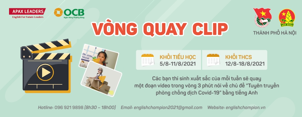 Rinh phần thưởng hấp dẫn với cuộc thi trực tuyến “English Champion” năm 2021