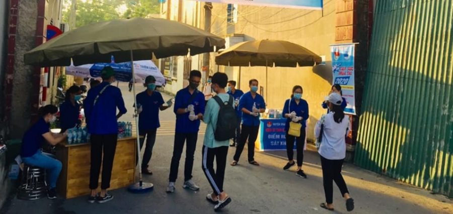 3.000 tình nguyện viên Thủ đô tiếp tục đồng hành với thí sinh