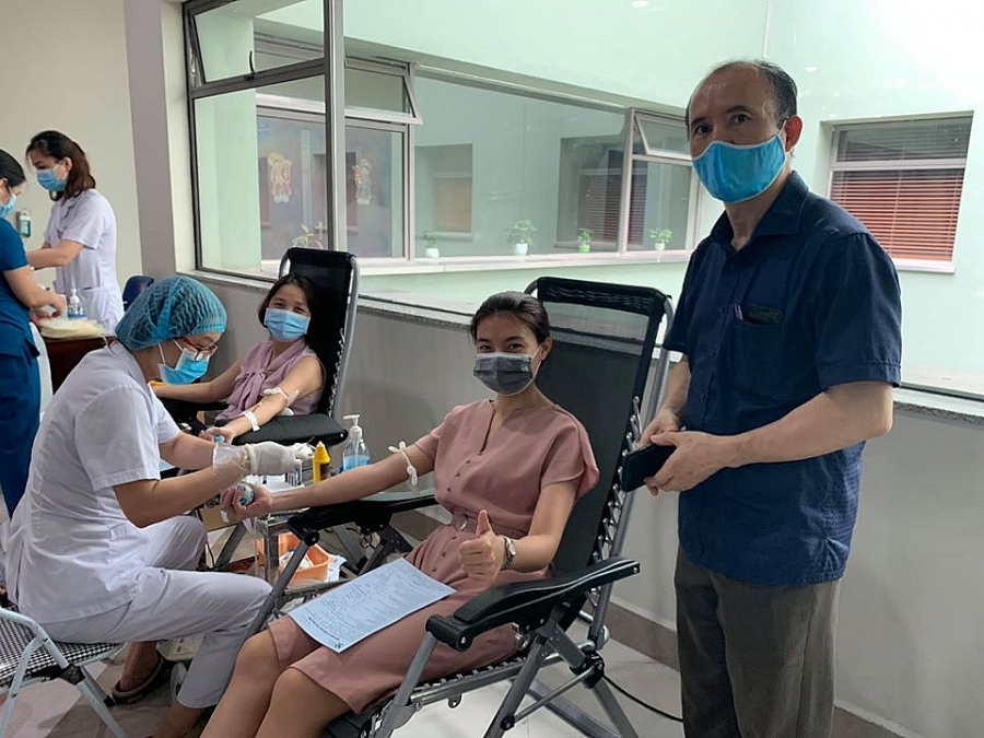 Tuần lễ hiến máu “Giọt hồng trao em” - chung tay vì bệnh nhi nghèo
