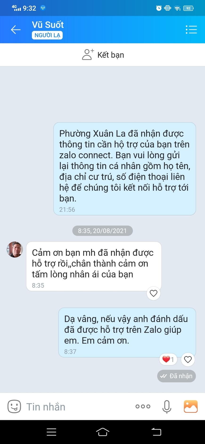 Thanh niên Tây Hồ sàng lọc thông tin ảo, kịp thời hỗ trợ người khó khăn