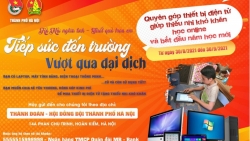 Giúp các em nhỏ qua chương trình “Tiếp sức đến trường – Vượt qua đại dịch”