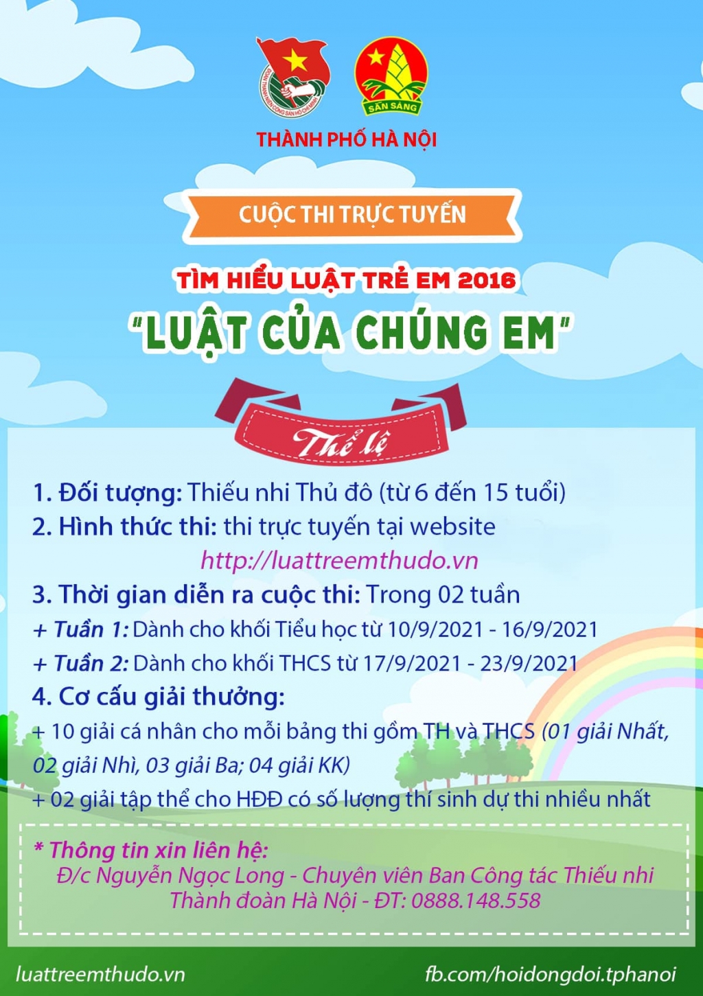 Thi tìm hiểu Luật Trẻ em nhận phần quà hấp dẫn