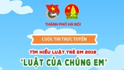 Thi tìm hiểu Luật Trẻ em nhận phần quà hấp dẫn