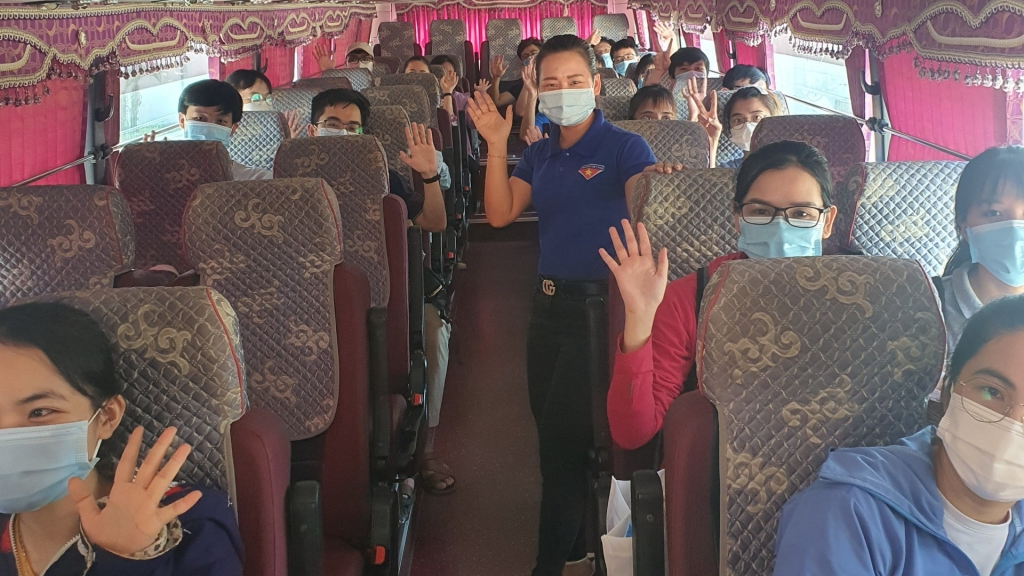 Đợt này có 150 sinh viên về hỗ trợ quận Hoàng Mai thực hiện công tác phòng, chống dịch