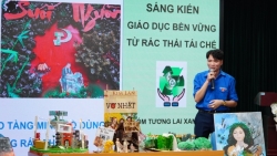 Bảo tàng mini làm bằng rác thải của học trò trường Huỳnh Thúc Kháng