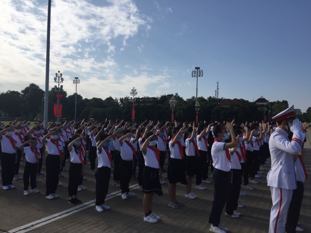 Thiếu nhi Thủ đô luôn nỗ lực rèn luyện, học tập để góp phần xây dựng đất nước 