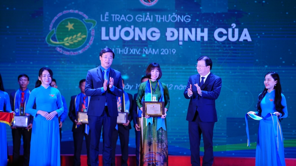 Lễ trao Giải thưởng Lương Định Của năm 2019