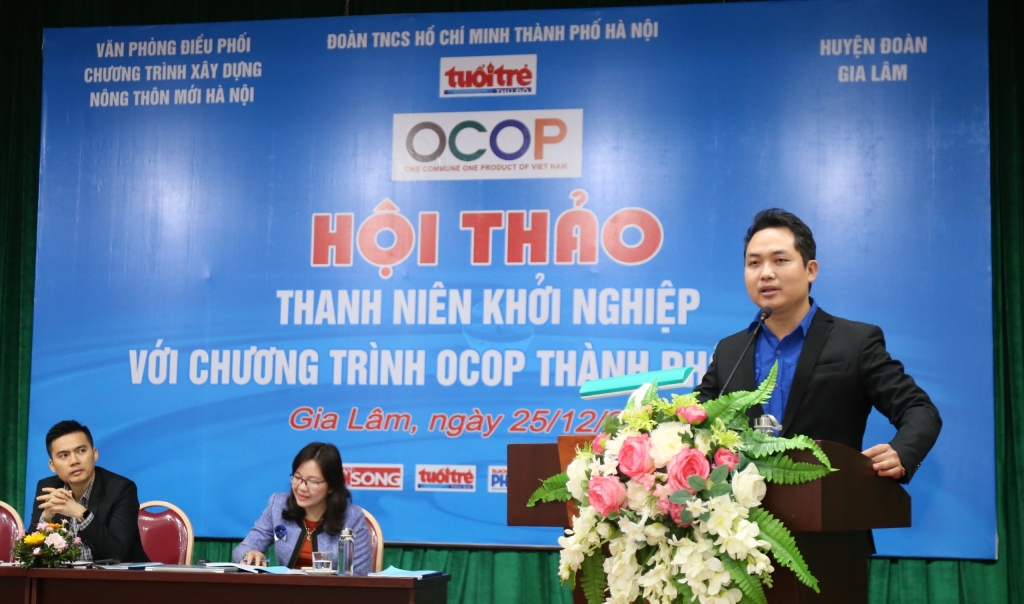 Đồng hành cùng thanh niên đẩy mạnh chương trình OCOP