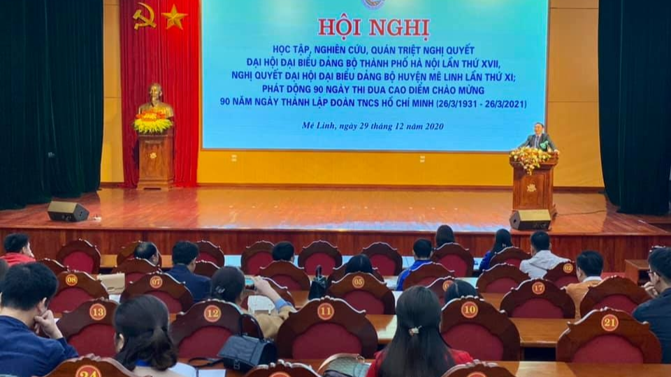 hội nghị học tập, nghiên cứu, quán triệt Nghị quyết Đại hội Đảng các cấp