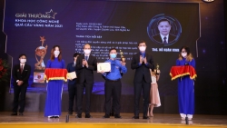 10 thanh niên làm khoa học xuất sắc nhận giải thưởng Quả cầu vàng 2021