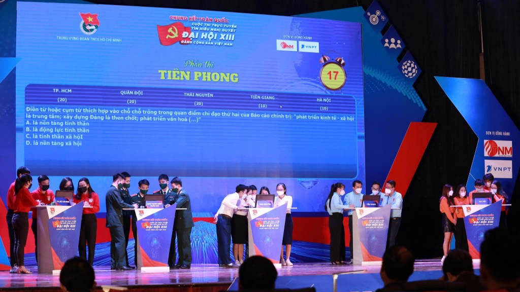 Các đội tuyển trong phần thi Tiên phong 