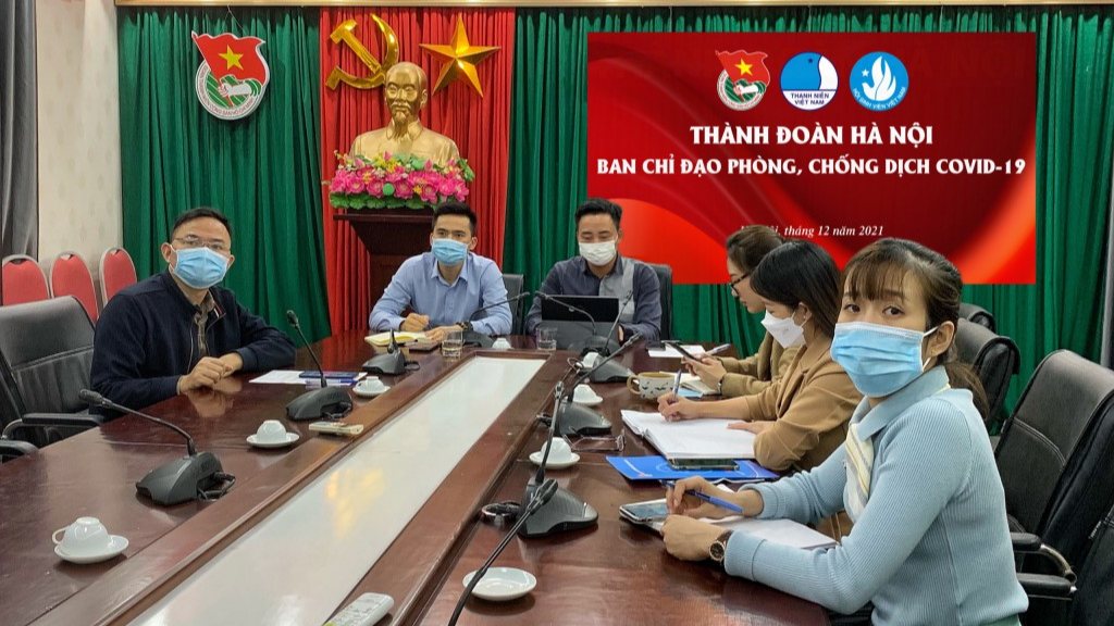 Chương trình có sự tham gia của các đồng chí Thường trực Thành đoàn Hà Nội