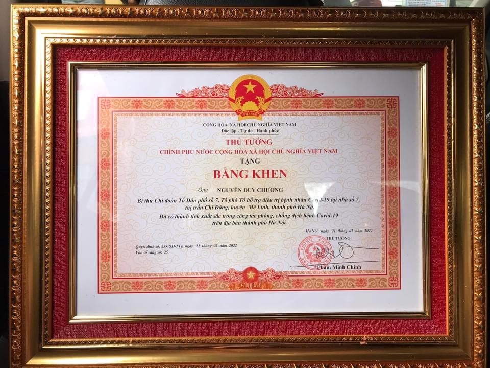 Theo bước chàng trai vừa nhận bằng khen của Thủ tướng Theo bước chàng trai vừa nhận bằng khen của Thủ tướng